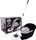 WHITE MAGIC SPIN MOP BLACK DUO (HAND/FOOT PRESS)