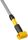 RUBBERMAID GRIPPER CLAMP STYLE 1.5M MOP HANDLE (GREY)
