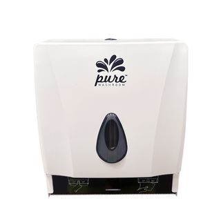 PURE WASH ROOM PLASTIC ROLL TOWEL DISPENSER