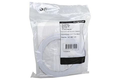 NILFISK GD10 VACUUM PAPER DUST BAGS