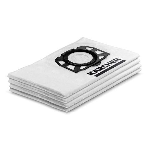 KARCHER FILTER BAG FLEECE WD 2/3 (4 PACK)