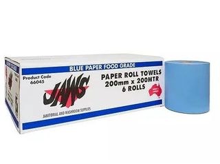 ROYAL TOUCH JAWS BLUE AUTOCUT HAND TOWEL 200M/6ROLLS