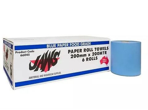 ROYAL TOUCH JAWS BLUE AUTOCUT HAND TOWEL 200M/6ROLLS