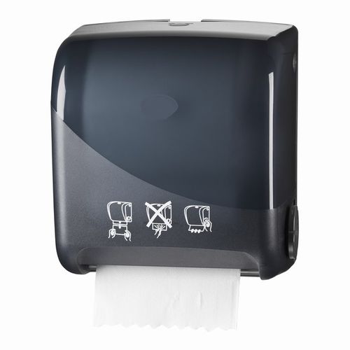 ROYAL TOUCH MIDI AUTOCUT HAND TOWEL DISPENSER - BLACK