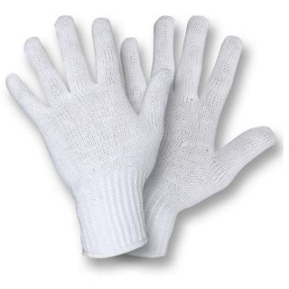 POLY COTTON LINER/OUTER GLOVES - SIZE LARGE