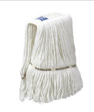 OATES FLOORMASTER HOSPITAL LAUNDER MOP - WHITE - 350G - EACH