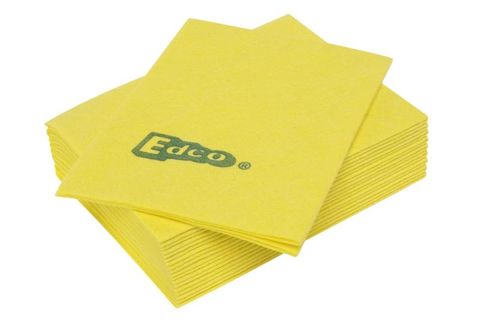 EDCO MERRITEX YELLOW H.DUTY VISCOSE CLOTH - 10 - PKT