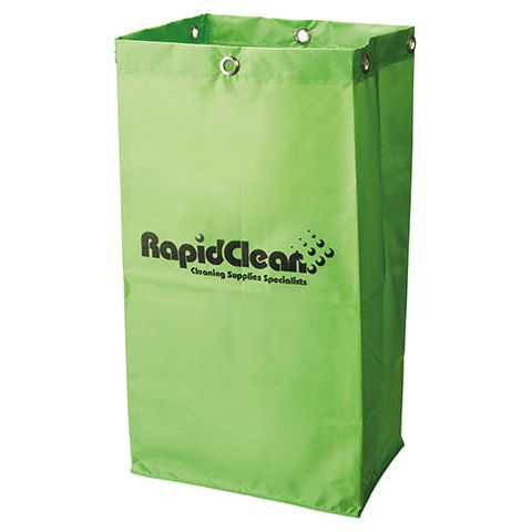 OATES REPLACEMENT BAG FOR JANITORS CART - JA-002RP - GREEN ( RAPID CLEAN )- EACH