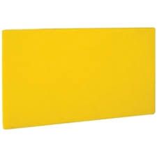 CUTTING BOARD - YELLOW - 530X325X20MM ( 48030-Y ) - EACH