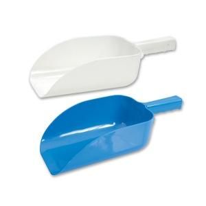 TRENTON ICE SCOOP PLASTIC FLAT BOTTOM WHITE ( 350MM & 1.9L ) - 60038 - EACH