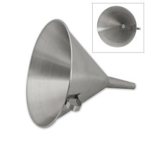 FUNNEL S/STEEL W/STRAINER 200MM DIA EA - 77520 - EACH