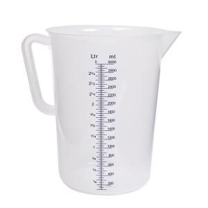 TRENTON MEASURING JUG PLASTIC, GRADUATED 0.5LTR - 51905 - EACH