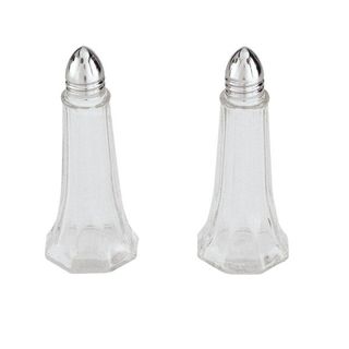 SALT & PEPPER GLASS 30ML TOWER - 12 PACK - 70449 - PKT