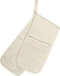 OATES DOUBLE POCKET OVEN MITTS (SM-023 / 165881) - EACH