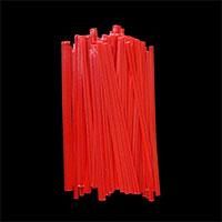 4" PLASTIC TWIST TIES RED / GREEN - 1000 TIES - PKT