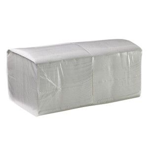 CAPRICE LUNCH 1 PLY WHITE NAPKIN  1LW3 - 3000 - CTN