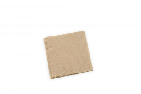 ENVIRO CHOICE LUNCH 1PLY 1/4 FOLD KRAFT NAPKIN - EC-NL0115 - 500 - PKT