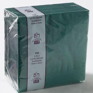 CAPRICE LUNCH 2PLY PINE GREEN NAPKIN - 2000 - CTN