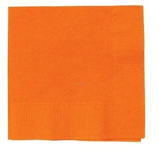 CAPRICE LUNCH 2PLY ORANGE NAPKINS - 2000 - CTN