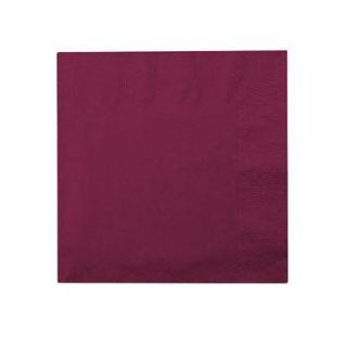 CAPRICE LUNCH 2PLY BURGUNDY NAPKINS - 2000 - CTN