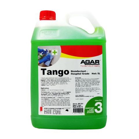 AGAR TANGO HOSPITAL GRADE DISINFECTANT 5L