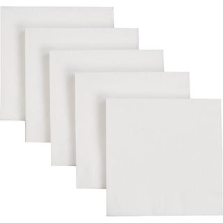 CAPRI COCKTAIL NAPKIN QUILTED 1/4 FOLD - WHITE - 2000 - CTN