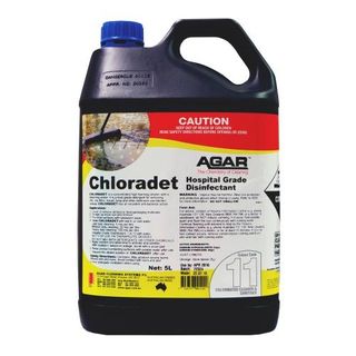 AGAR CHLORADET - CHLORINATED CLEANER & SANITISER 5L