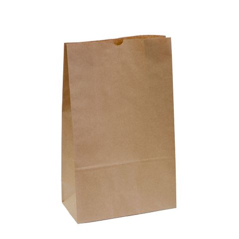 CAPRI BROWN # 16 SOS 390 X 240MM + 120MM PAPER BAG - 250 - CTN