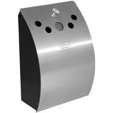 BOLERO WALL MOUNTED ASHTRAY STAINLESS STEEL ( CE178 ) - EACH