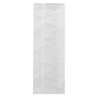 WHITE DOUBLE FRENCH STICK PAPER BAG 670x150+50MM (WFSTKD) - 250 - PKT