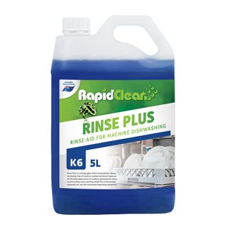 Rapid Clean " RINSE PLUS " Machine Rinse Aid - 5L