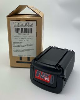 NUMATIC NX300 LITHIUM ION  BATTERY V2 ( 300 W/HR ) TO SUIT TTB1840NX FLOOR SCRUBBER ( 913686 ) - 1 ONLY - EACH