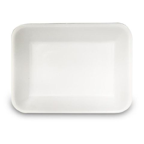 FOAM TRAY 7 X 5 WHITE - 125 - SLV