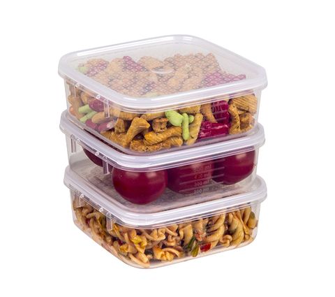 DECOR TELLFRESH SQUARE STORER - 3 X 500ML / SET - PKT ( 001565-004 )