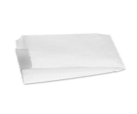 WHITE LARGE / DOUBLE BREAD BAG 379mm X 279mm X 61mm G - DBR ( PT ) - 500 - PKT