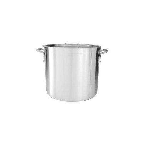 CATERCHEF STOCKPOT 40LTR 4MM ALUMINIUM WITH COVER - 61440 - EACH