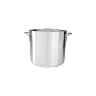 CATERCHEF STOCKPOT 40LTR 4MM ALUMINIUM WITH COVER - 61440 - EACH