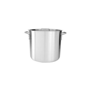 CATERCHEF STOCKPOT 32LTR 4MM ALUMINIUM WITH COVER - 61432 - EACH