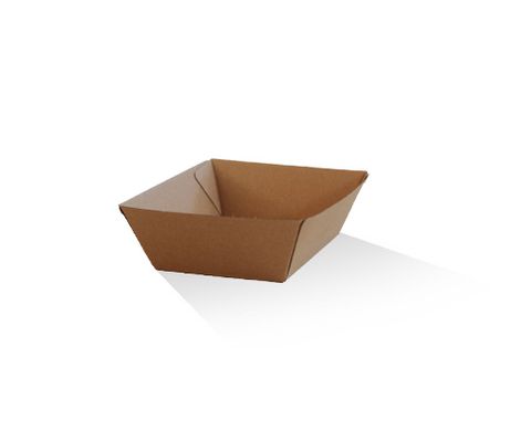 GREENMARK BROWN CORRUGATED BOARD OPEN TRAY # 1 - 130 x 91 x 50mm - PCT1 - 500 - CTN