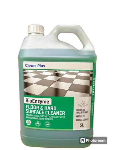 CLEAN PLUS BIOENZYME FLOOR & HARD SURFACE CLEANER - 5L