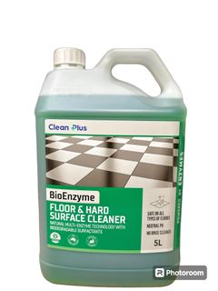 CLEAN PLUS BIOENZYME FLOOR & HARD SURFACE CLEANER - 5L