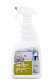 CLEAN PLUS BIOENZYME URINE DESTAINER & DEODORISER - 750ML x 12 - CTN