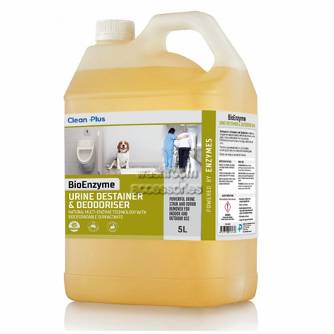 CLEAN PLUS BIOENZYME URINE DESTAINER & DEODORISER - 5L