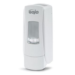 GOJO ADX - 7 MANUAL PUSH-STYLE WHITE DISPENSER FOR GOJO FOAM HAND & SHOWER WASH - 6 - CTN ( 8780-06 )