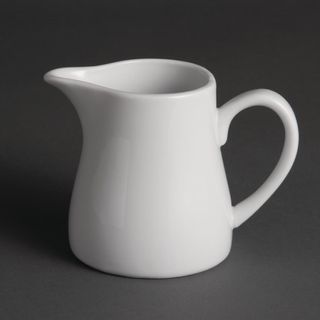 OLYMPIA WHITEWARE CREAM & MILK JUG 305ML - U821 - 6 - CTN