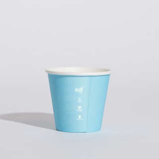 PINNACLE TRULY ECO 08oz PASTEL SINGLE WALL COFFEE CUP - AQUEOUS COATED ( 80mm ) - 1000 - CTN