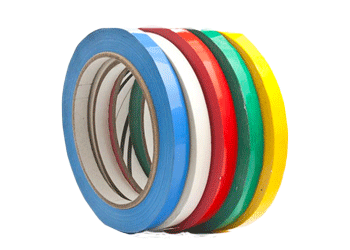 12MM x 66M BAG SEALING TAPE WHITE - PKT12-12W -  SINGLE ROLL