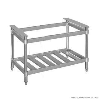 RB-6-SE STAINLESS STEEL STAND WITH SHELF FOR MODEL RB-6E GASMAX COOK TOP - EACH