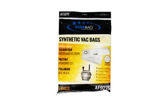 STARBAG - AF927S - SYNTHETIC BAGS - ( SUITS VC10LPH & AS4  ) - 5 - PACK