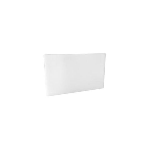 CUTTING BOARD - WHITE - 250X400X13MM ( 40319 ) - EACH